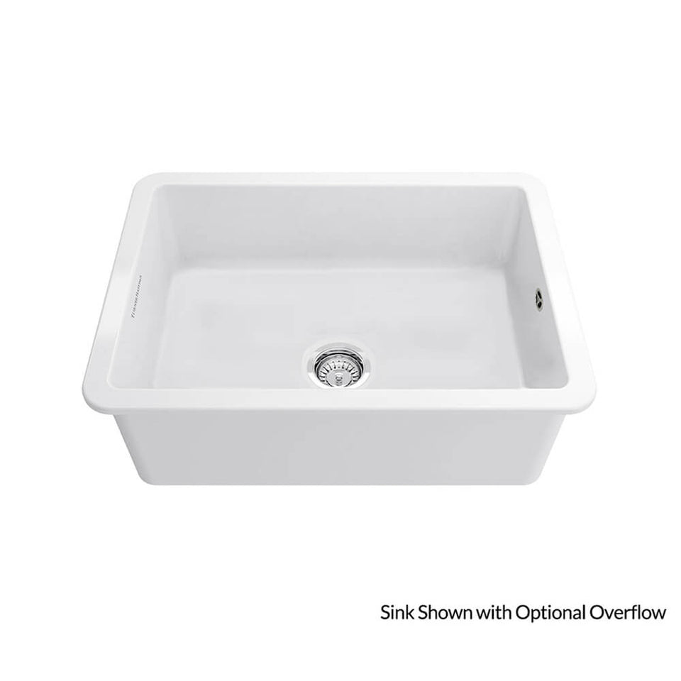 Turner Hastings Cuisine 68 x 48 Inset / Undermount Fine Fireclay Sink