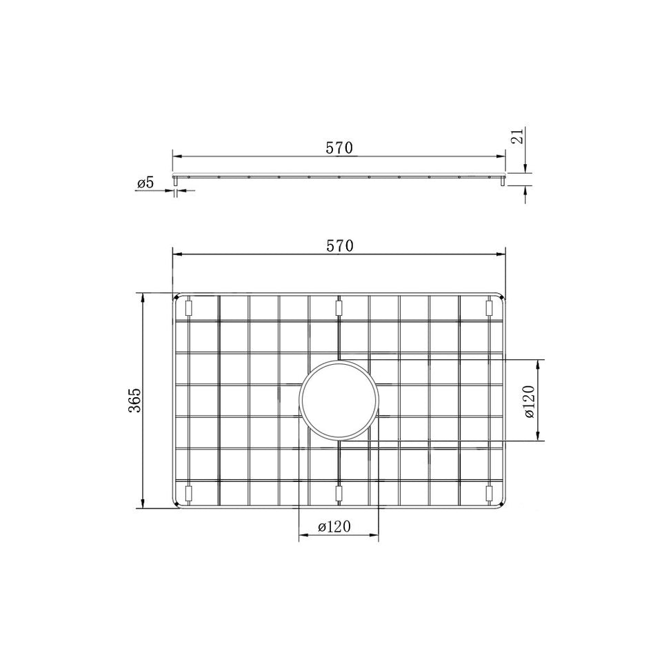Turner Hastings Cuisine 68 X 48 Protective Grid