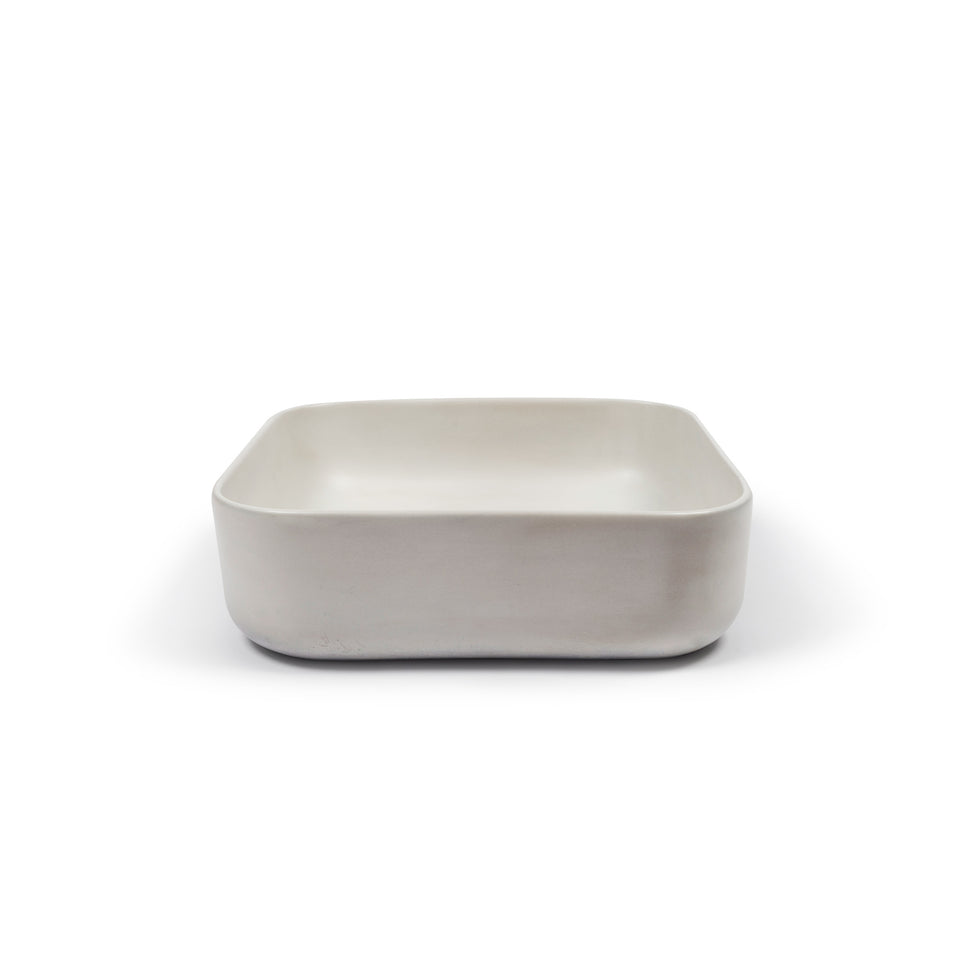 Nood Co Cube Basin - Surface Mount (Ivory)