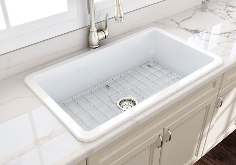 Turner Hastings Cuisine 81 x 48 Inset / Undermount Fine Fireclay Sink