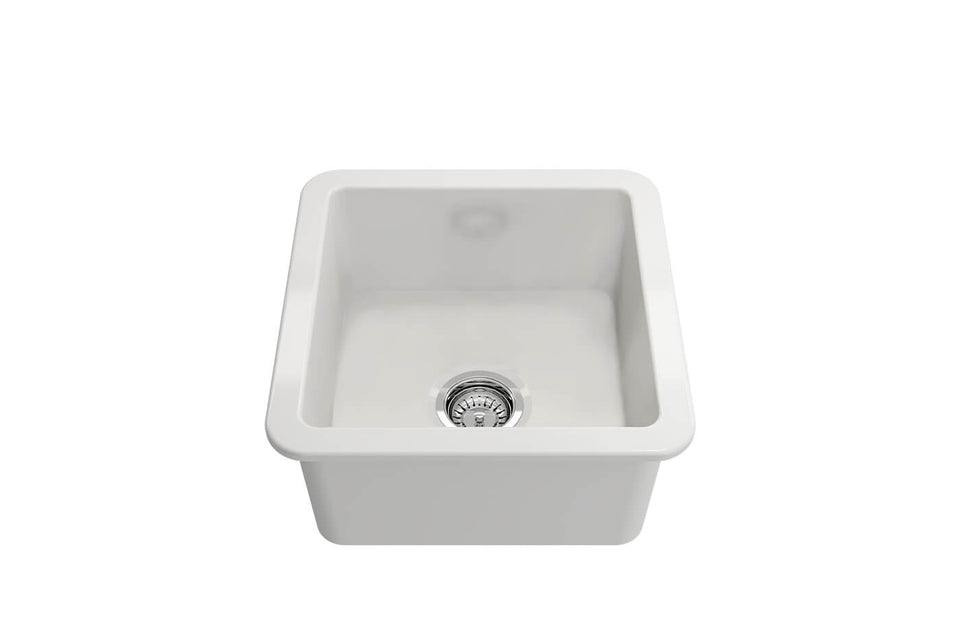 Turner Hastings Cuisine 46 x 46 Inset / Undermount Fine Fireclay Sink
