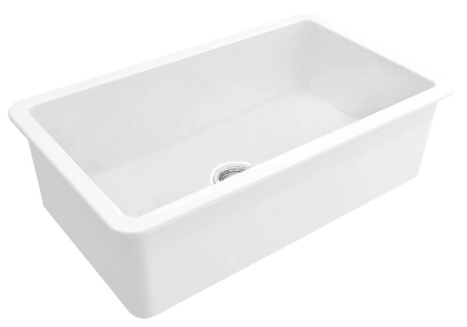 Turner Hastings Cuisine 81 x 48 Inset / Undermount Fine Fireclay Sink