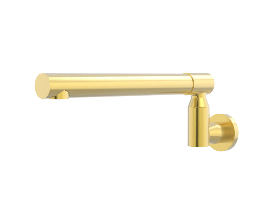 PAR Taps Lugano Spa Wall Swivel X/Large - 23k Brushed Gold (D22.044.2.12)