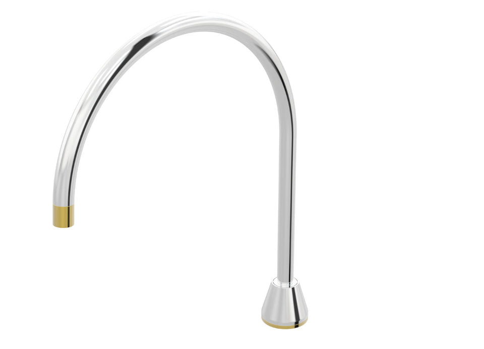 PAR Taps Forme Sink Hob Swivel X/Large - Chrome / Gold (D27.032.2.10)