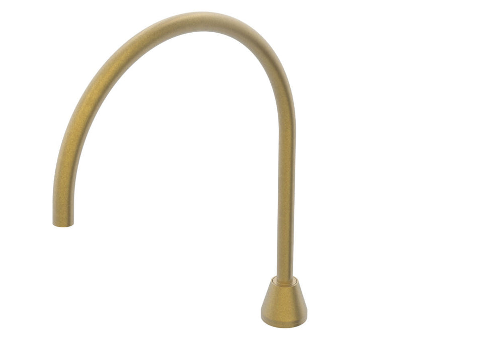PAR Taps Forme Sink Hob Swivel X/Large - Rumbled Brass (D27.032.2.40)