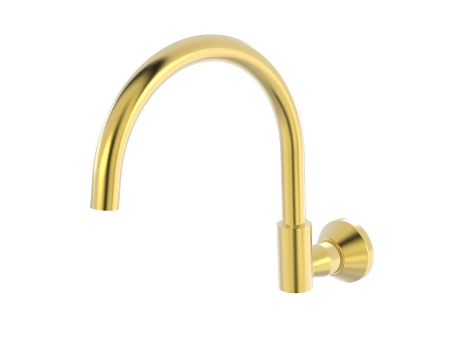 PAR Taps Forme Sink Wall Swivel - 23k Brushed Gold (D27.034.1.12)