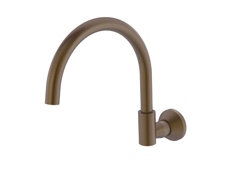 PAR Taps Forme Sink Wall Swivel - Native Brass (D27.034.1.45)