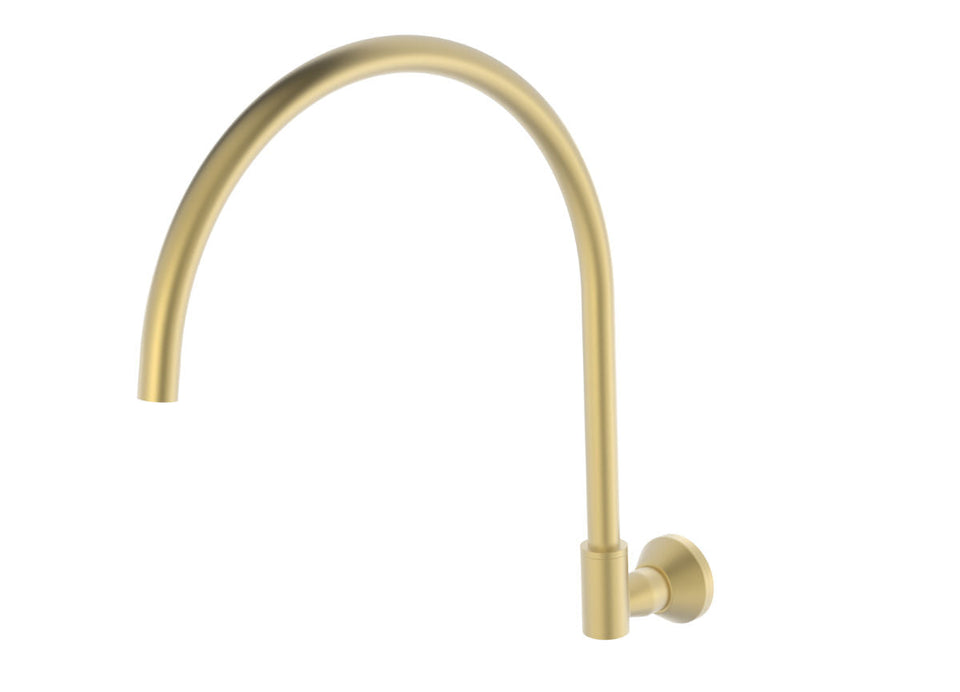 PAR Taps Forme Sink Wall Swivel X/Large - Brushed Brass (D27.034.2.41)