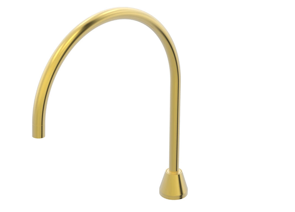 PAR Taps Forme Spa Hob Swivel X/Large - 23k Brushed Gold (D27.042.2.12)