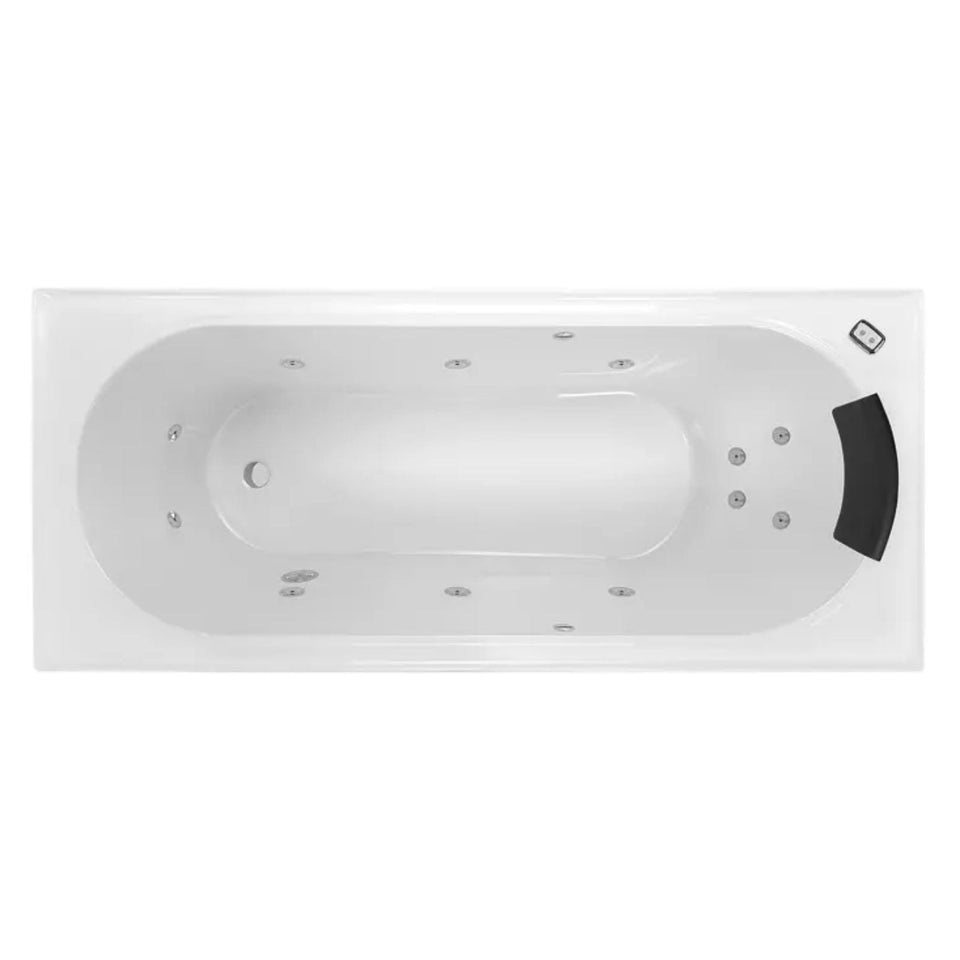 Decina Turin 1520 Contour 12-Jet Spa Bath