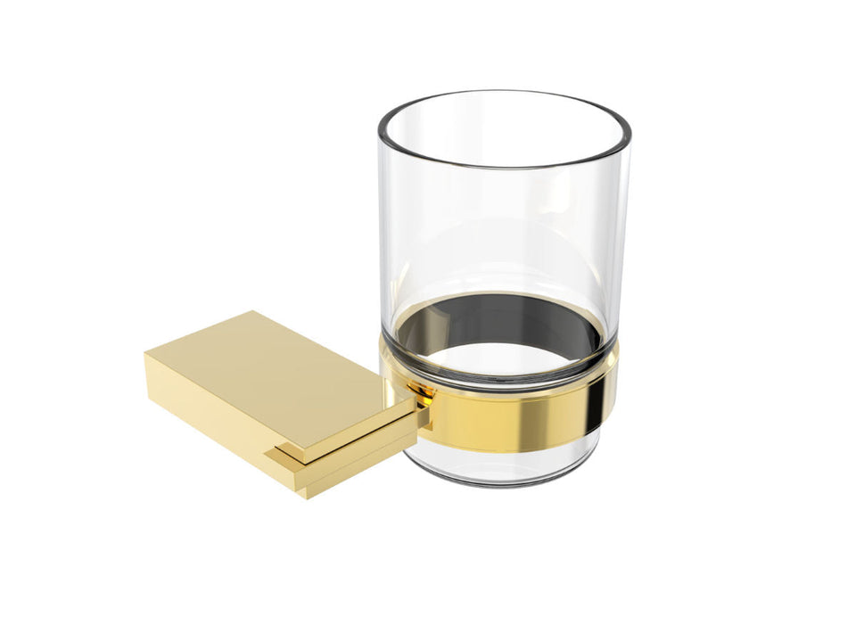 PAR Taps Burj Toothbrush Holder - 23k Gold (E20.011.1.11)