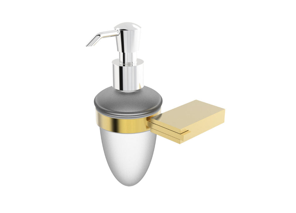 PAR Taps Burj Soap Pump - 23k Brushed Gold (E20.022.1.12)