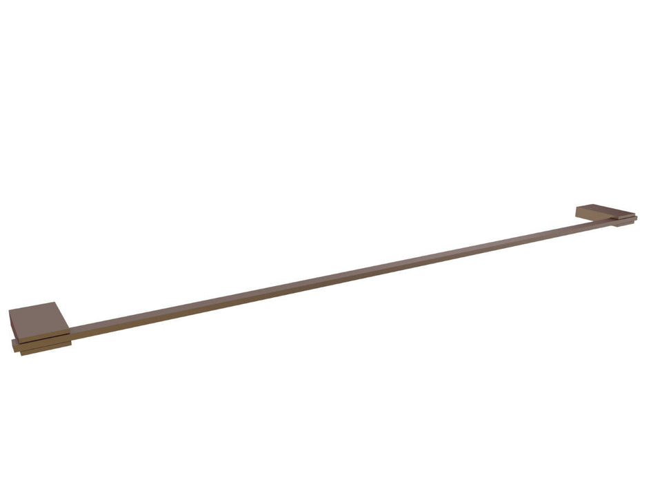 PAR Taps Burj Towel Rail Single 800mm - Native Brass (E20.071.2.45)