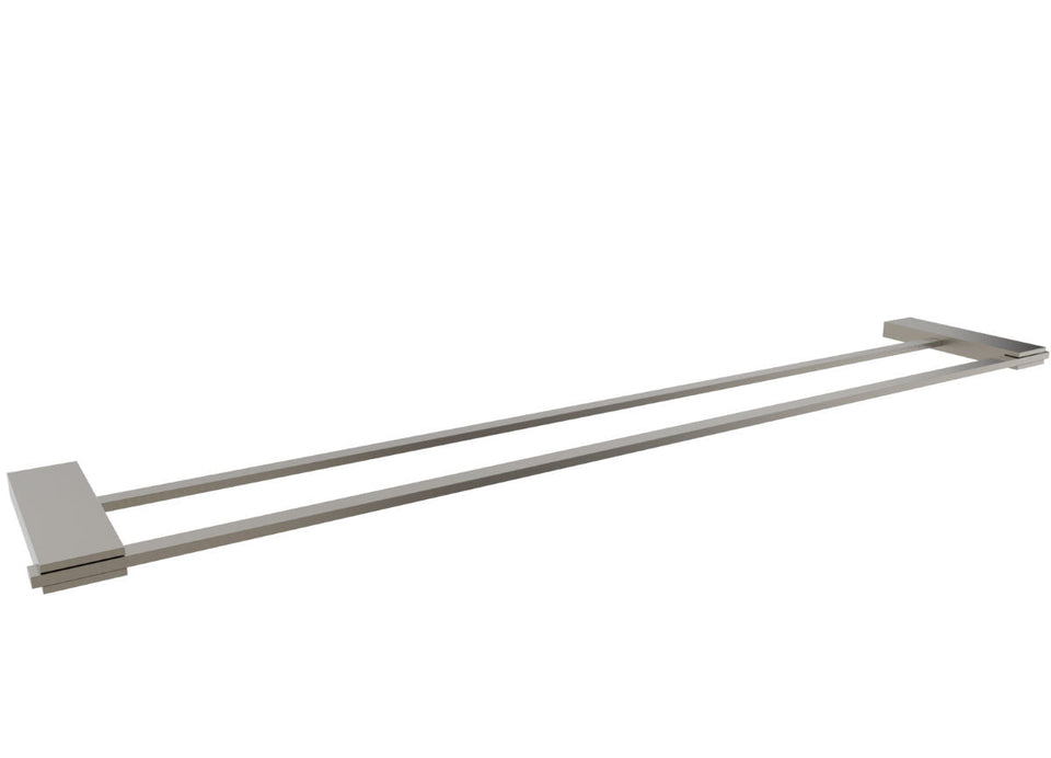 PAR Taps Burj Towel Rail Double 795mm - Brushed Gunmetal (E20.072.2.24)