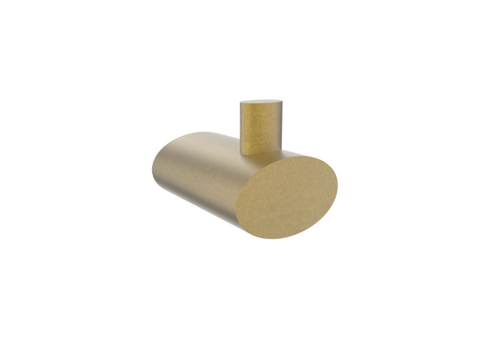 PAR Taps Oracle Robe Hook Holder - Rumbled Brass (E21.061.1.40)