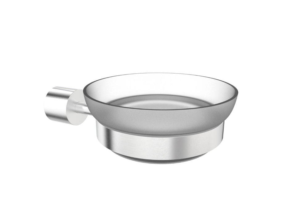 PAR Taps Lugano Soap Dish - Brushed Chrome (E22.021.1.02)