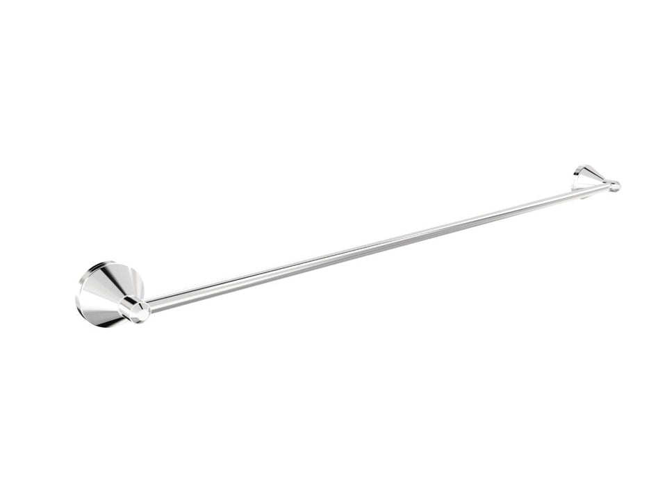 PAR Taps Forme Towel Rail Single 740mm - Gunmetal (E27.071.2.23)