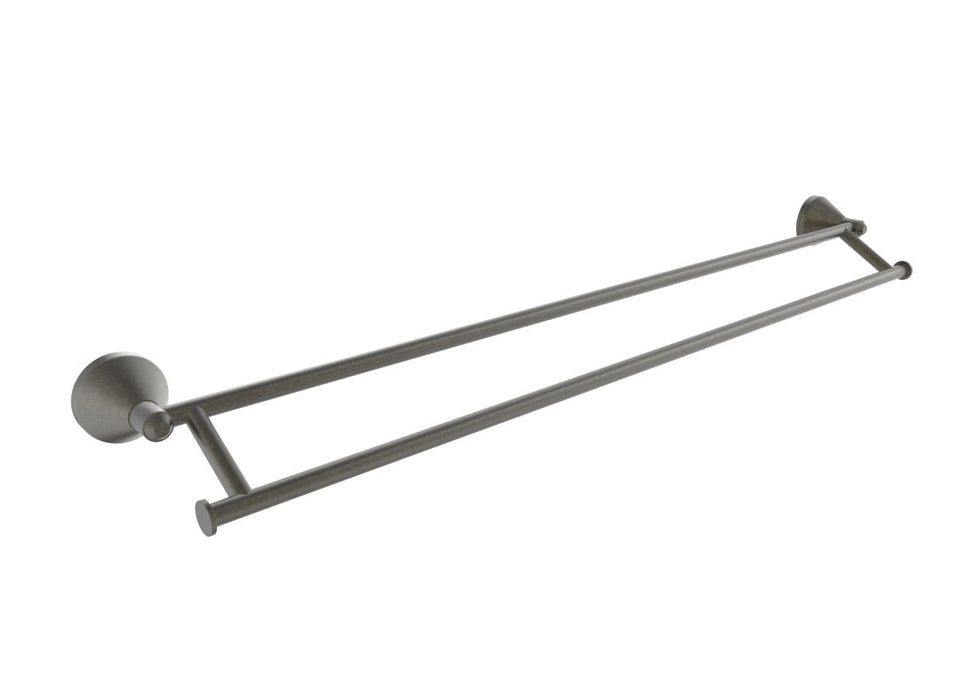 PAR Taps Forme Towel Rail Double 740mm - Volcanic Grey (E27.072.2.54)