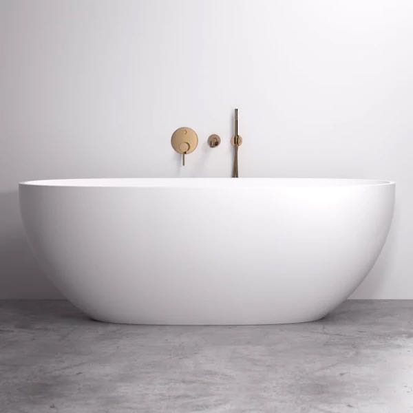 Cassa Egg shape Bathtub Matte White