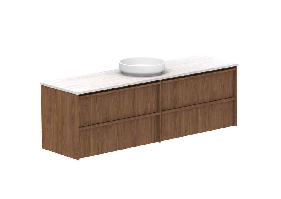 ADP Eli Wall Hung Vanity - 1800mm Left Bowl (ELIFAW1800WHLSS)