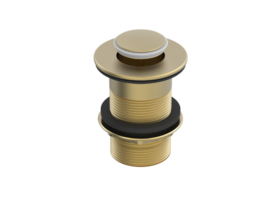 PAR Taps Universal Waste 32mm Pop - Up - Brushed Brass (F11.011.1.41)
