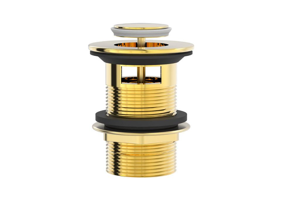 PAR Taps Universal Waste 32mm Pop - Up Overflow - 23k Gold (F11.011.2.11)