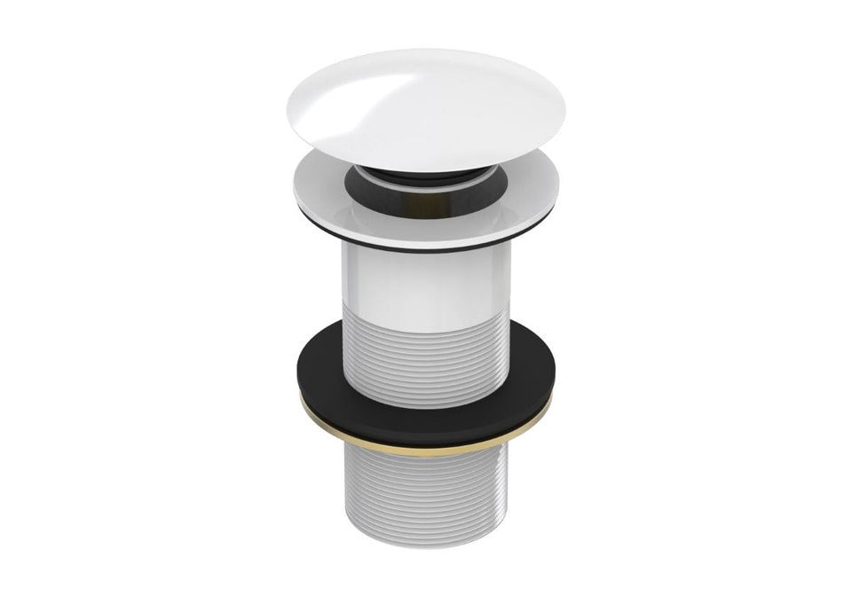 PAR Taps Universal Waste 32mm Mushroom - White (F11.012.1.28)