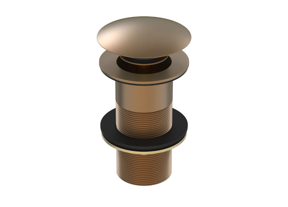 PAR Taps Universal Waste 32mm Mushroom - Burnished (F11.012.1.52)