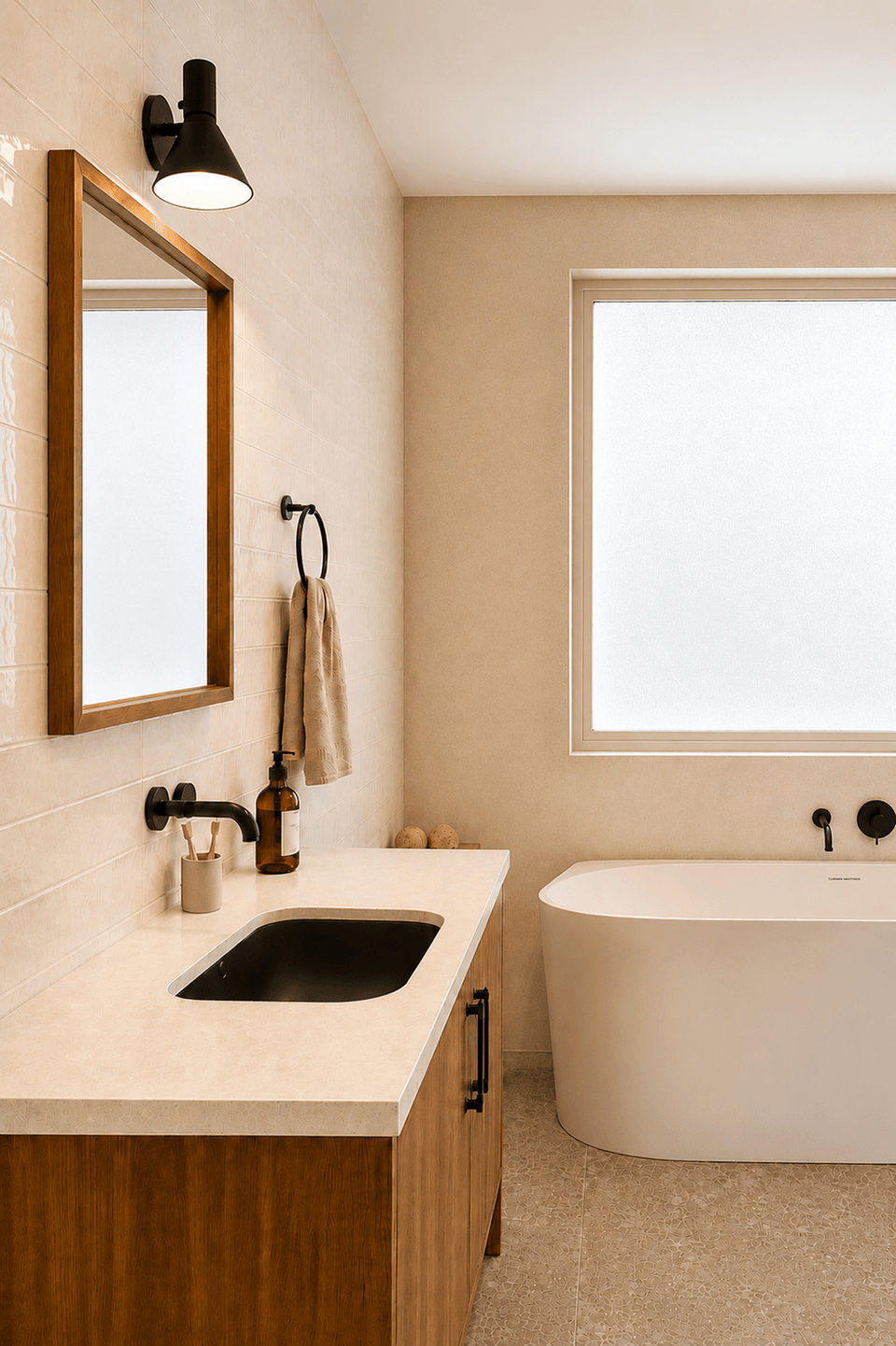 Turner Hastings Narva 158 x 86 MagnaCast Back To Wall Bath - Gloss White (NA1580MCB-GW)