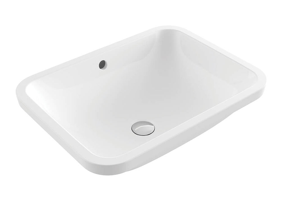 Turner Hastings Fino Large 55 x 41 Under Counter Fireclay Basin - Gloss White (FI5500UCB)