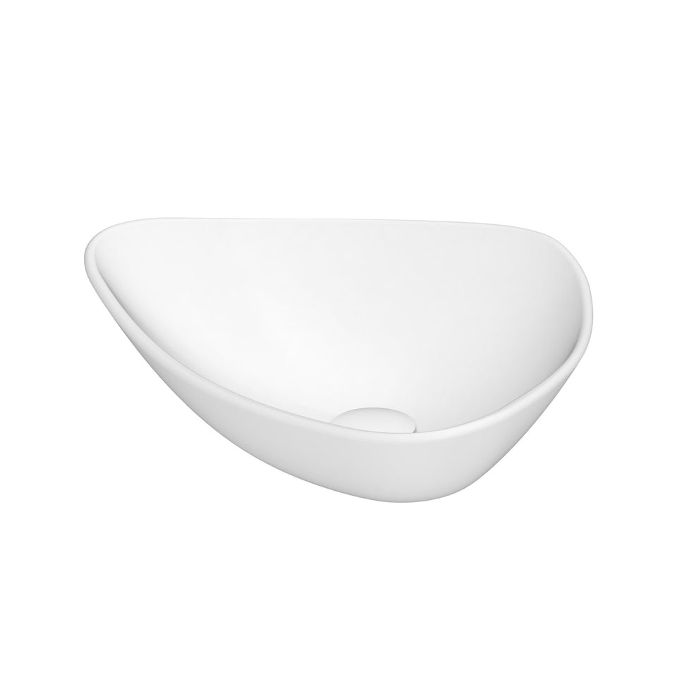 ADP Fiore 530 x 420 Above Counter Basin White
