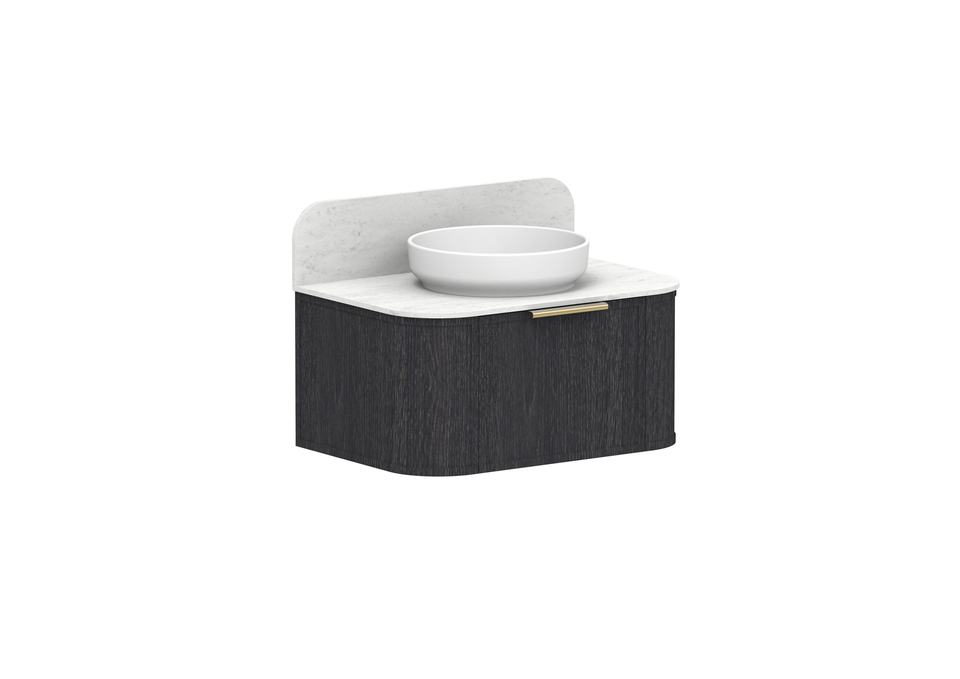 ADP Flo Wall Hung Vanity 12mm Durasein Benchtop