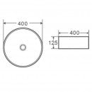 Arcisan Fluut Round Above Counter Basin