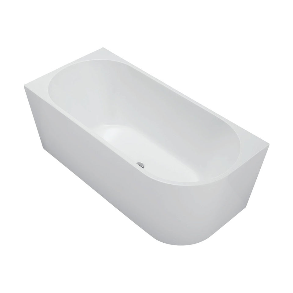Fienza Right-hand Acrylic Corner Bath 1500mm