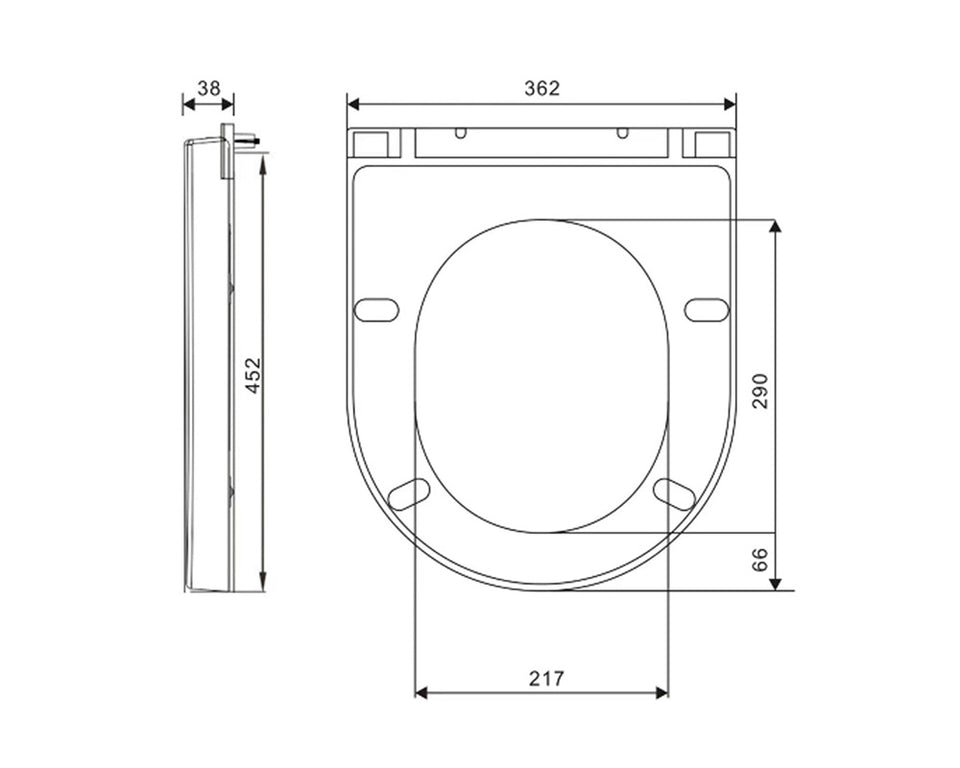 Turner Hastings Fino Soft Close Toilet Seat