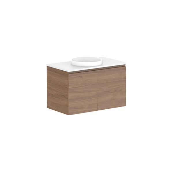 ADP Glacier Pro All Door Twin Vanity with Solid Surface Top