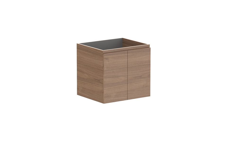 ADP Glacier Pro All Door Twin Vanity with Solid Surface Top