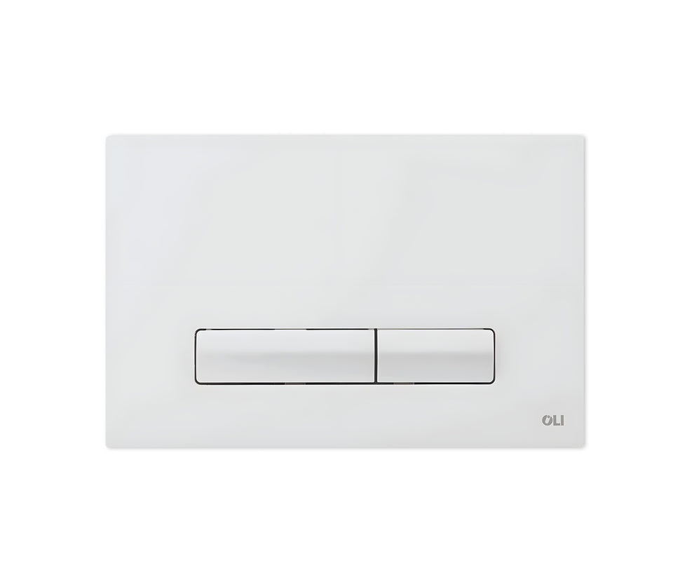 Studio Bagno Glam - Flush Button - White (OL139184)