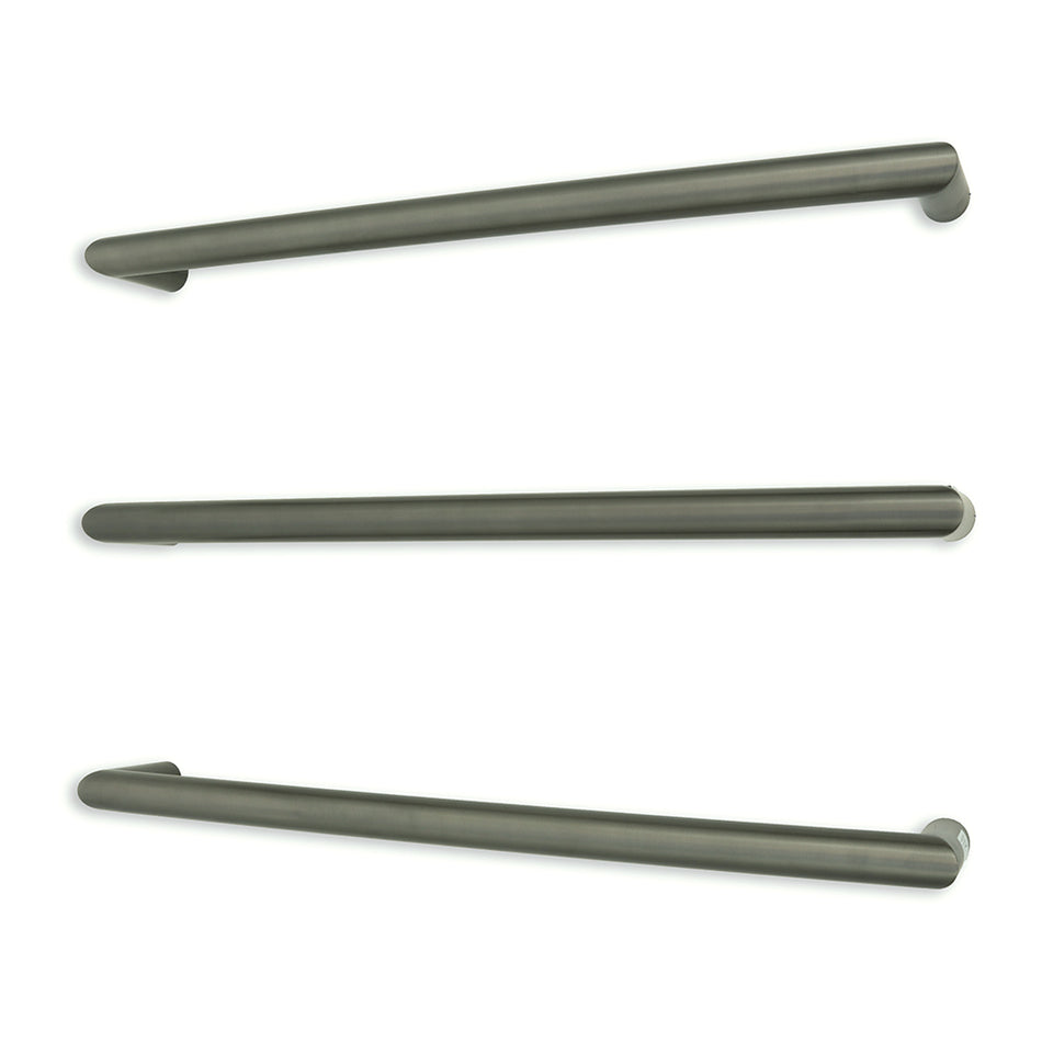 Radiant Low Voltage Single Round Bar 650 mm Gun Metal Grey (GMG-SBRTR-650)
