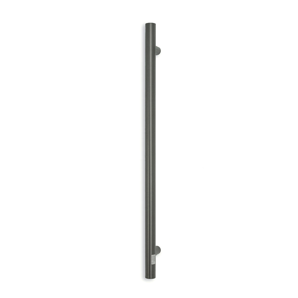 Radiant Heated Vertical towel rail 40 x 950mm Gun Metal grey (GMG-VTR-950)