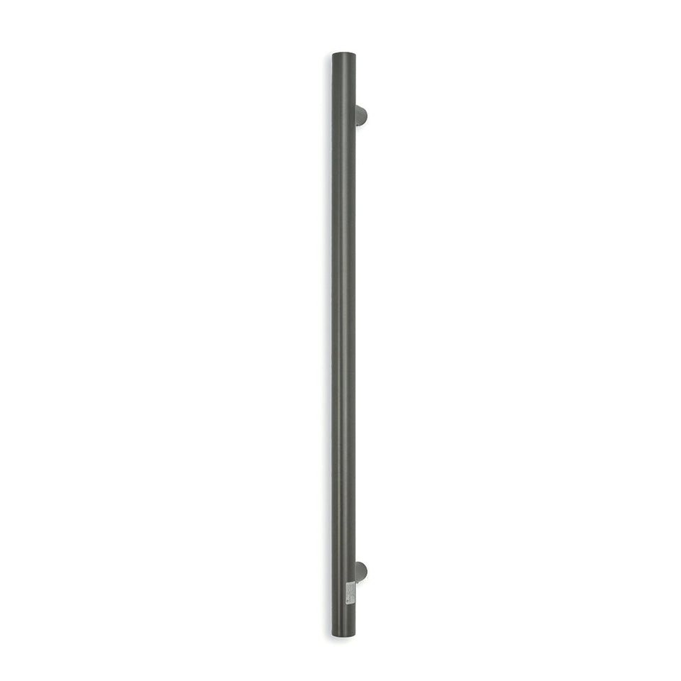 Radiant Heated Vertical towel rail - Gun Metal Grey (GMG-VTR-950)