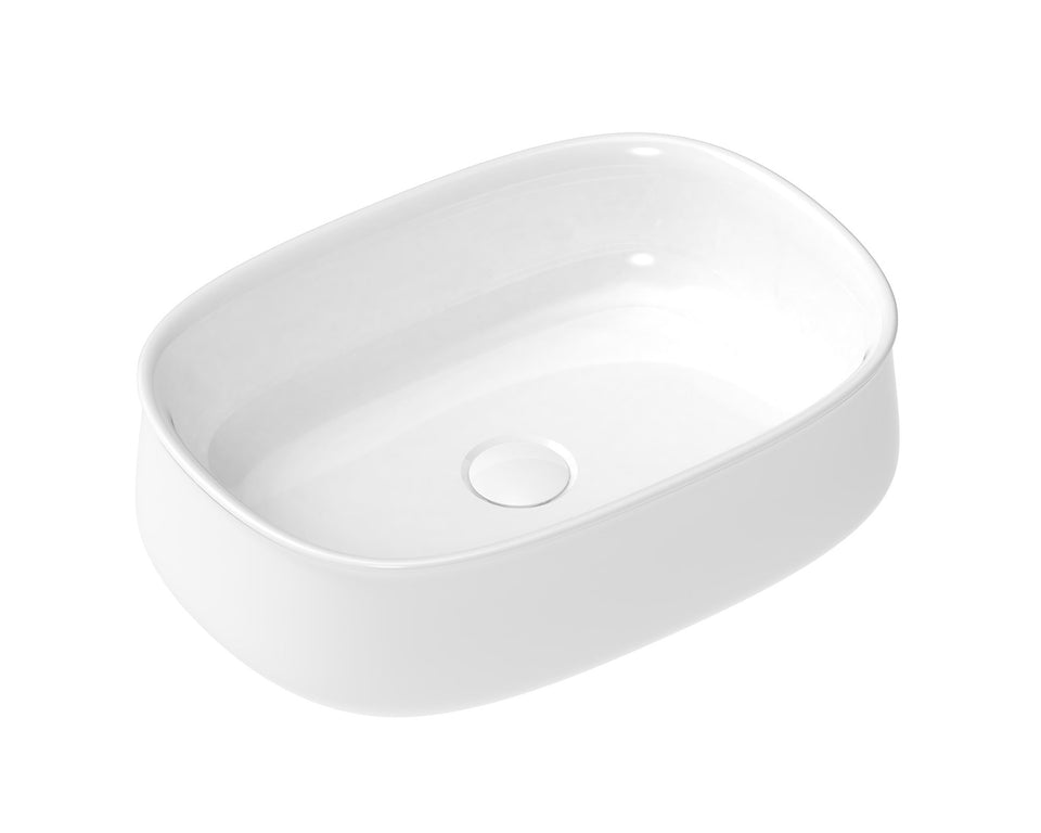 ADP Hewitt 460 x 330 Above Counter Basin Gloss White