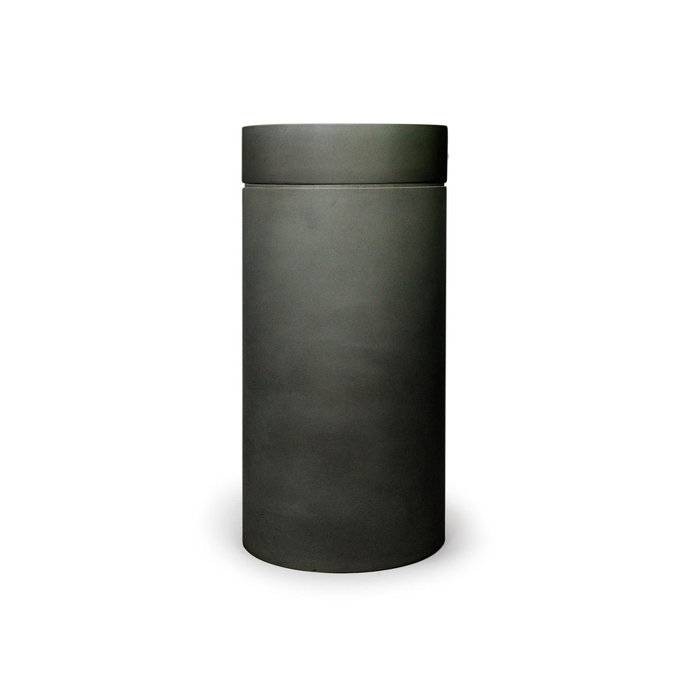 Nood Co Cylinder - Hoop Basin  (Charcoal)