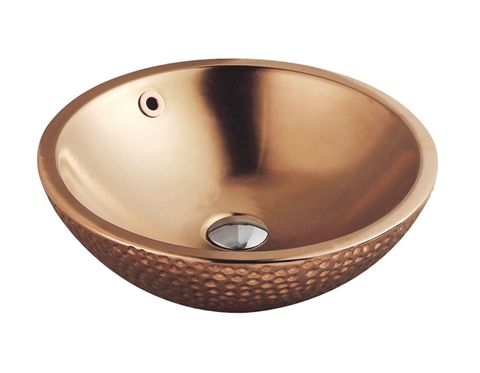 Inspire Golfball Basin 430X430 Gold