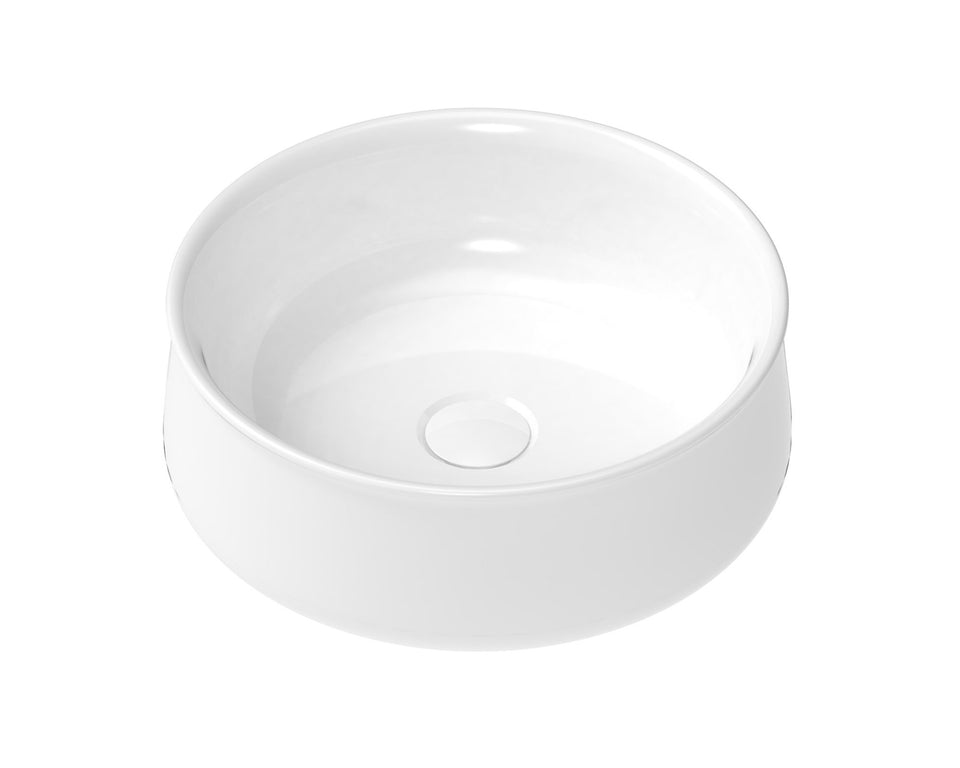 ADP Jennifer 360mm Above Counter Basin Gloss White
