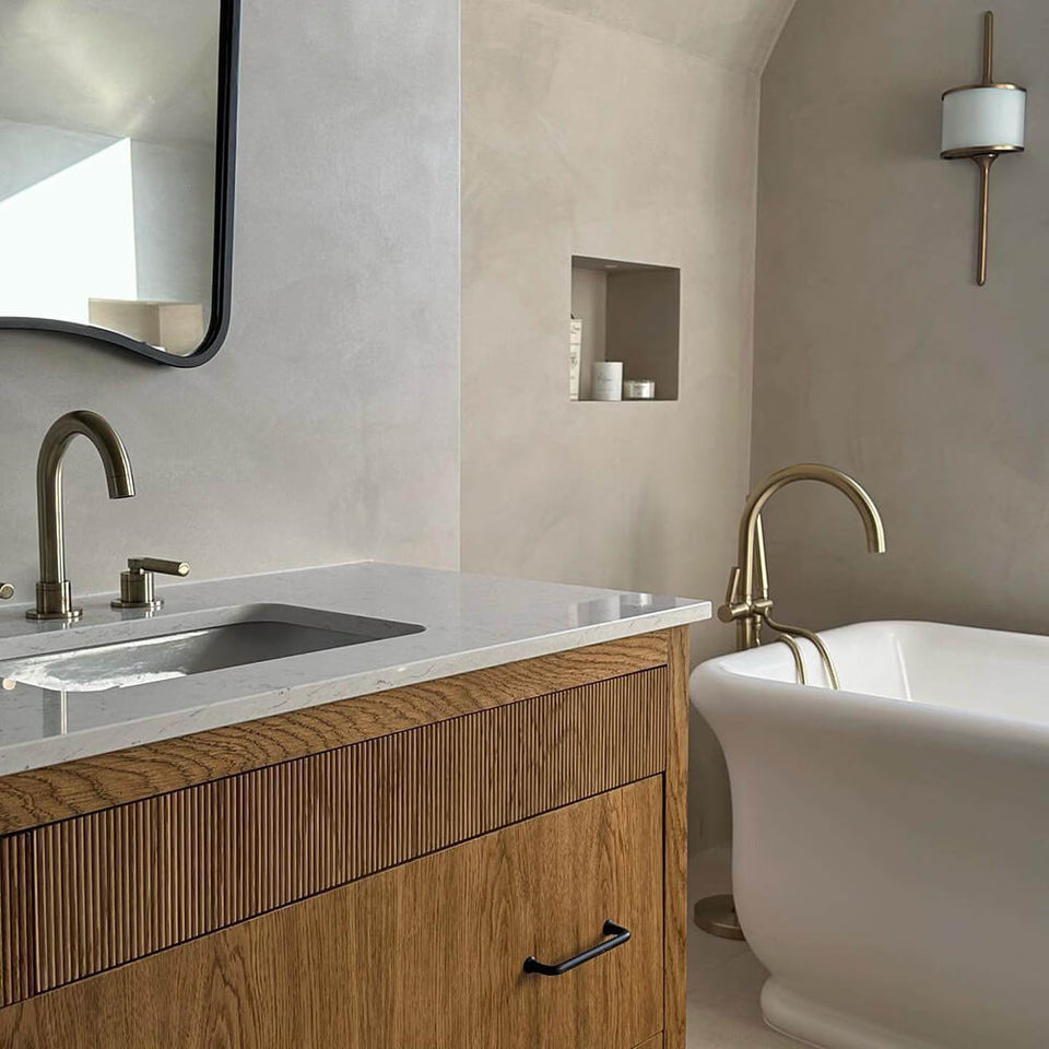 Turner Hastings Kirkham 180 x 84 TitanCast Solid Surface Bath - Gloss White (KI1800TCB-GW) 3