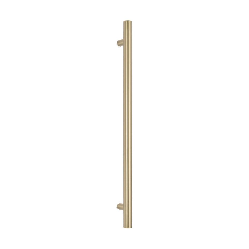 Radiant Heated Vertical towel rail - Light Gold (LG-VTR-950)
