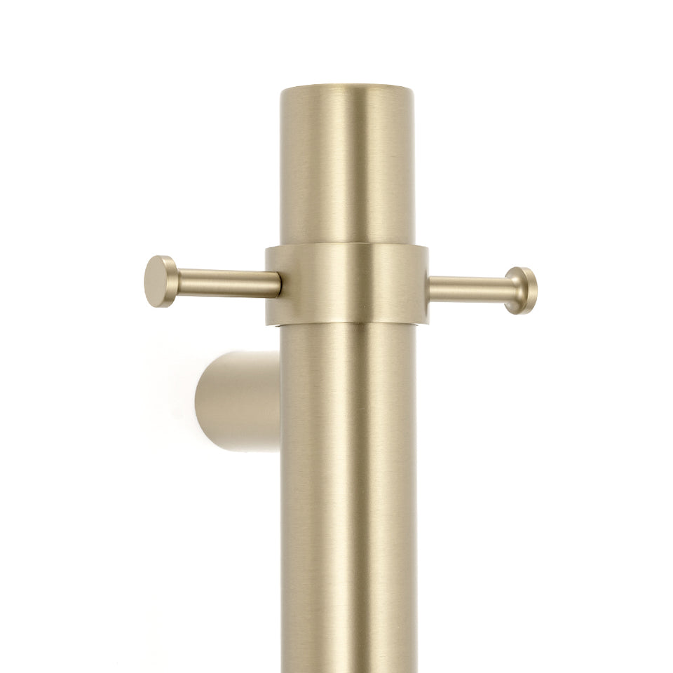 Radiant Ring hook accessory for Vertical rails Light Gold (LG-VTR-HOOK)