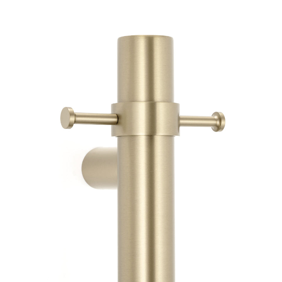 Radiant Ring hook accessory for Vertical rails - Light Gold (LG-VTR-HOOK)