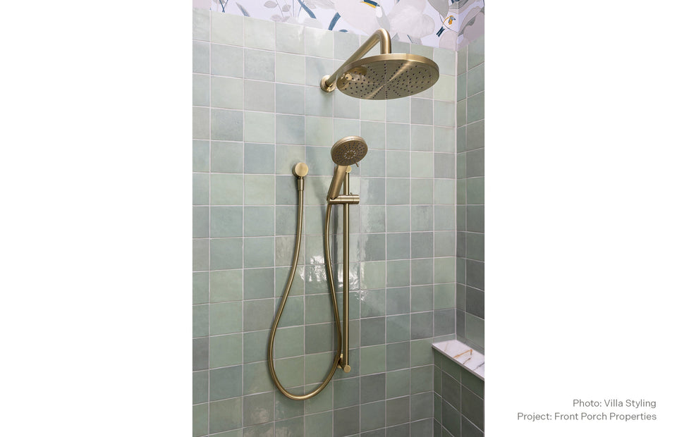 Phoenix Vivid Slimline Rail Shower